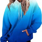 <a href="https://amzn.to/3RZIpcN">Eguiwyn Womens Gradient Print Oversized Sweatshirt Drawstring Pullover with Pocket Trendy Sweater</a>
